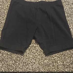 Old Navy Black Girls/ Kids Stretch Cotton Bike Shorts